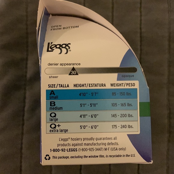 L’eggs sheer energy- medium support leg tights - Picture 4 of 4